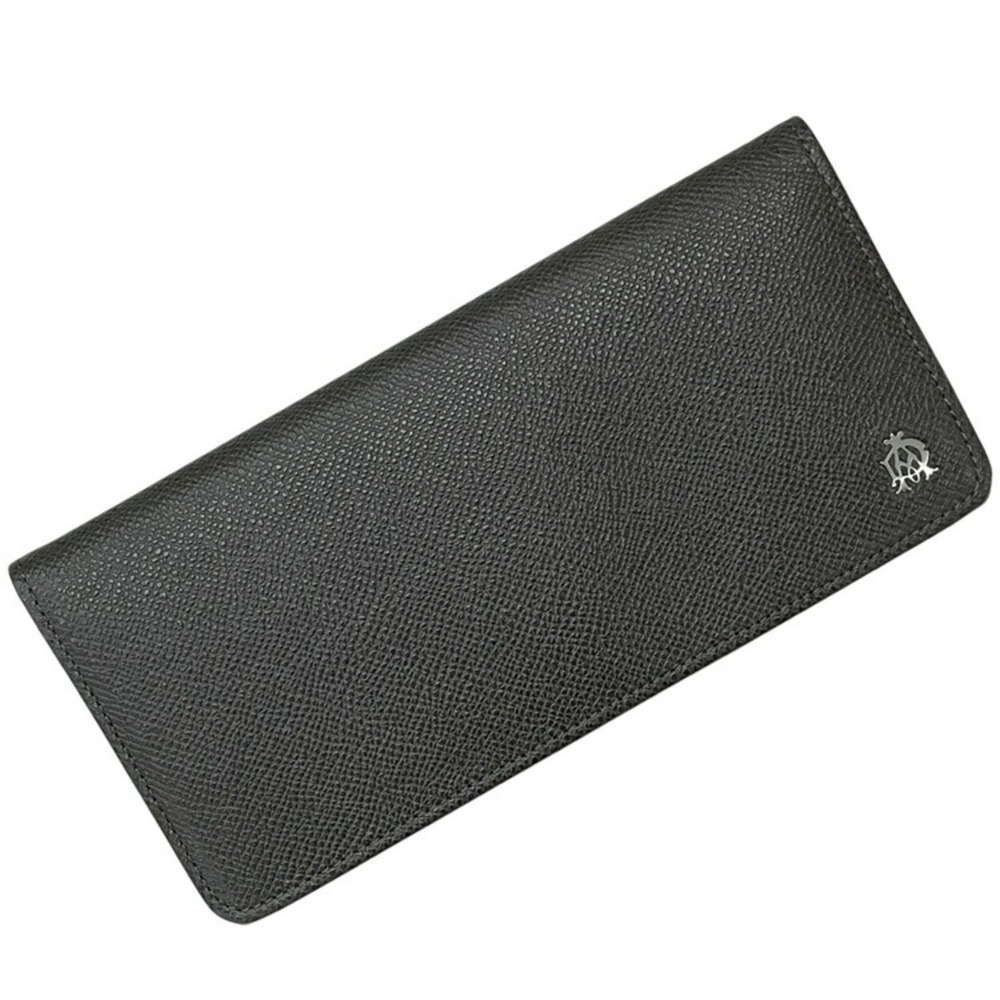 Dunhill Long Wallet, Bi-fold Bourdon L2M110Z, Leather, Khaki, Dark Green, Men's